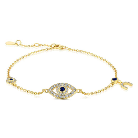 [Olivia JW]Dainty Eye Shape Necklace