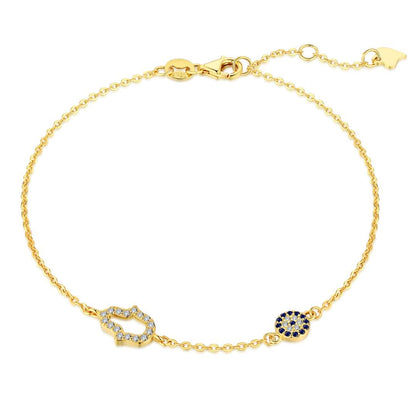 [Olivia JW]Gost Shape & Round Shape Necklace
