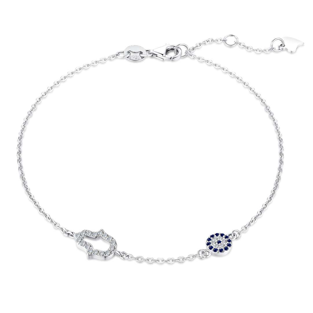 [Olivia JW]Gost Shape & Round Shape Necklace