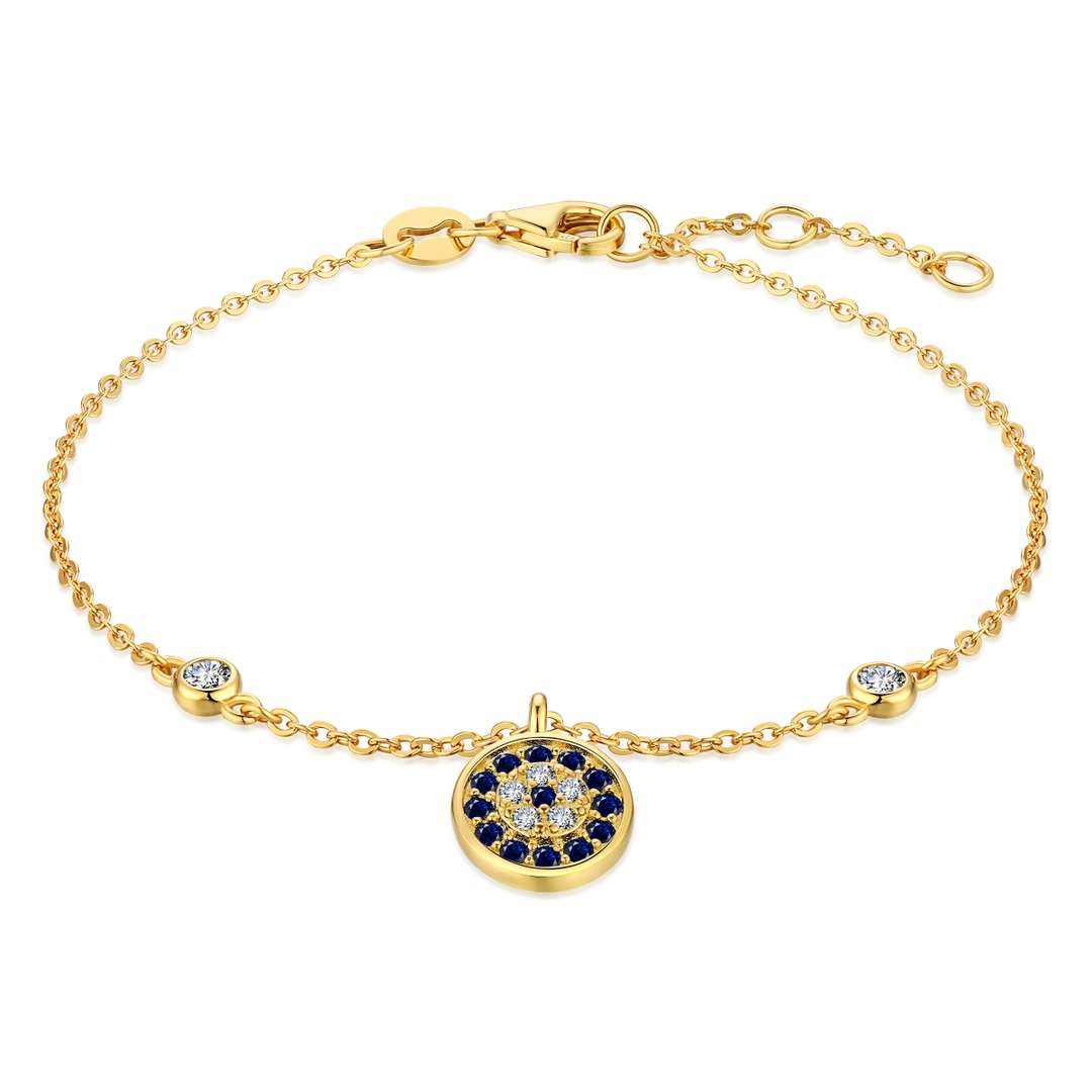 [Olivia JW]Devil's Eye Round Shape Bracelet
