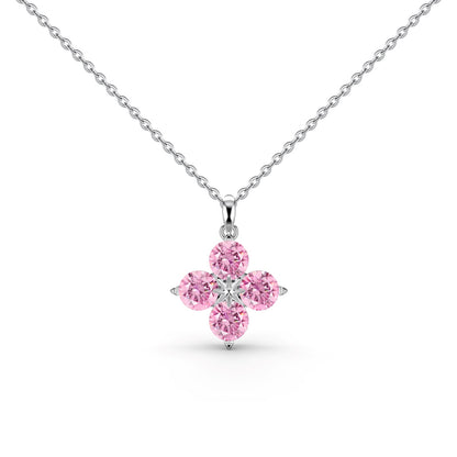 [Olivia JW]Four-Leaf Clover And Eight-Pointed Star Necklace