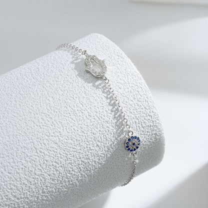 [Olivia JW]Gost Shape & Round Shape Necklace