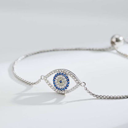 [Olivia JW]Dazzling Eye Shape Necklace