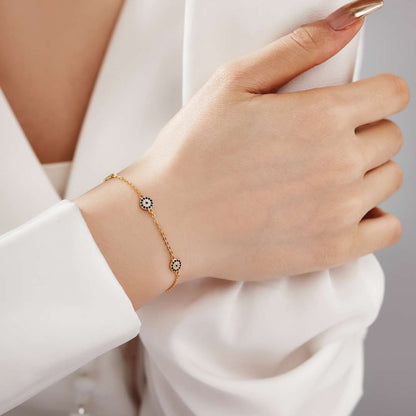 [Olivia JW]Delicate Round Shape Pendent Necklace
