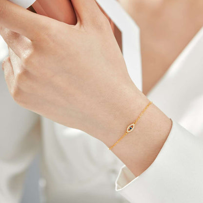 [Olivia JW]Evil Eye Shape Necklace