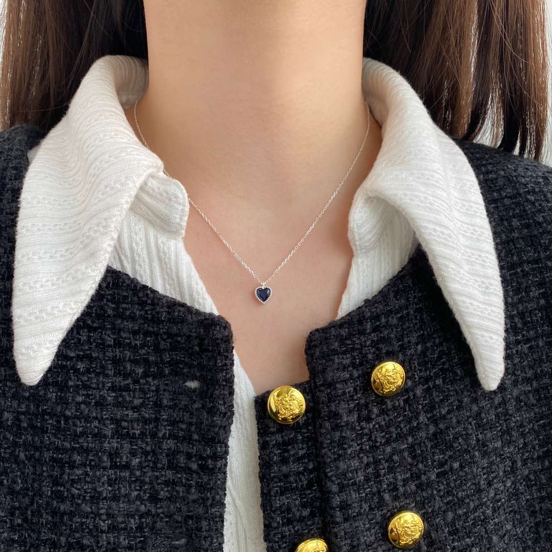 [Olivia JW]Ornate Heart Shape Necklace