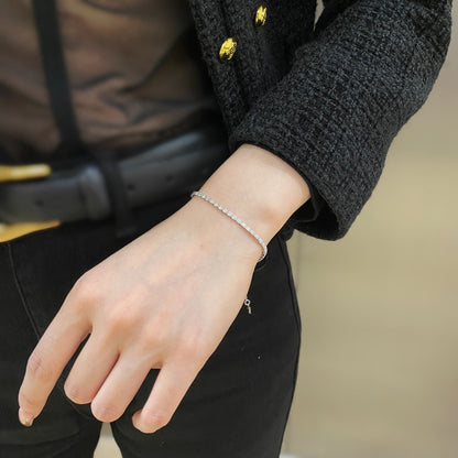 [Olivia JW]Elegant Emerald Cut Daily Bracelet