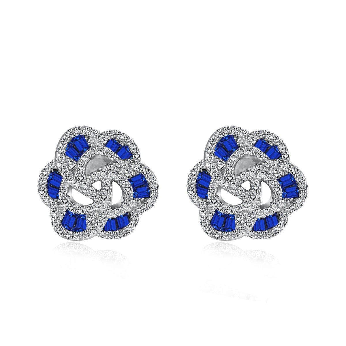 [Olivia JW]Exquisite Flower Shape Daily Earrings