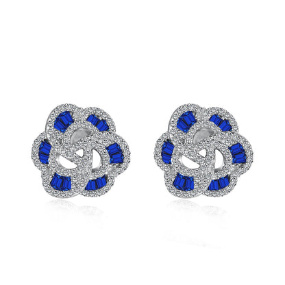 [Olivia JW]Exquisite Flower Shape Daily Earrings