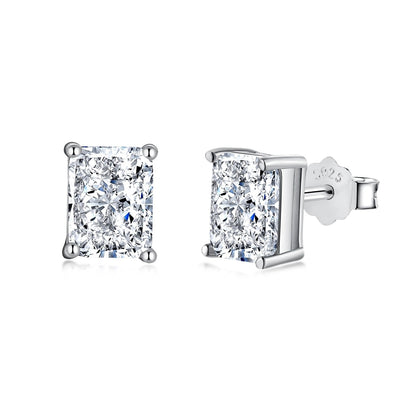 [Olivia JW]Radiant Luxurious Princess Cut Daily Earrings