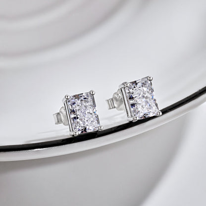 [Olivia JW]Radiant Luxurious Princess Cut Daily Earrings