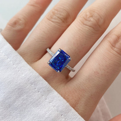 [Olivia JW]4.0 Carat Luxurious Engagement Ring