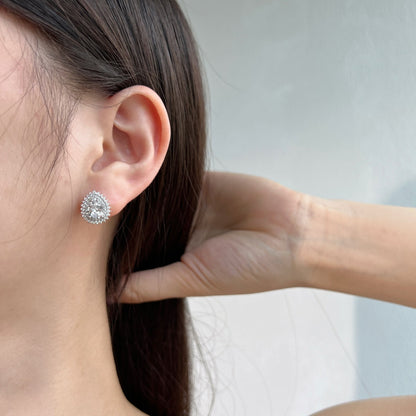 [Olivia JW]Delicate Gorgeous Pear Cut Daily Earrings