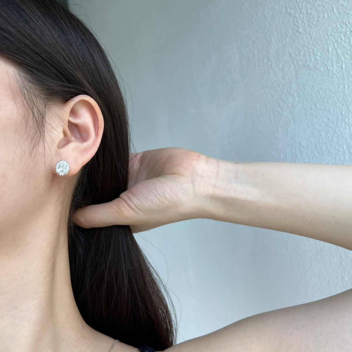 [Olivia JW]Delicate Radiant Oval Cut Daily Earrings