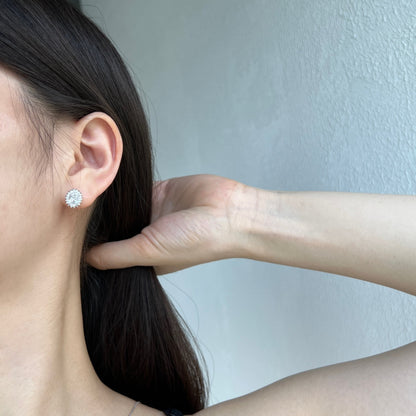 [Olivia JW]Delicate Radiant Oval Cut Daily Earrings
