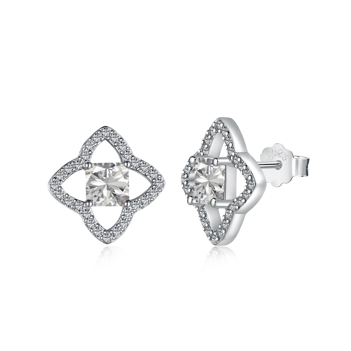 [Olivia JW]Elegant Star Shape Princess Cut Daily Earrings
