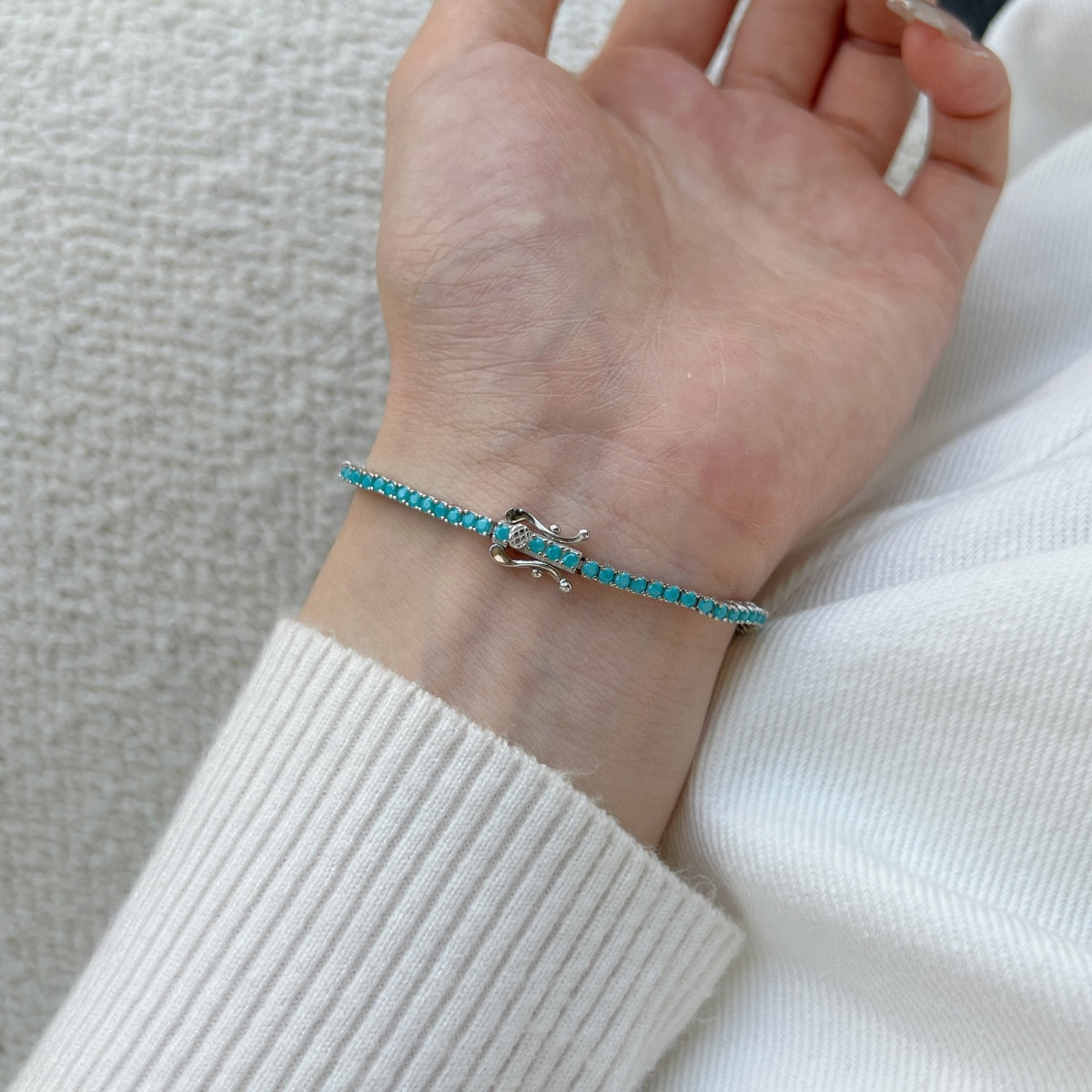 [Olivia JW]Dazzling Exquisite Round Cut Daily Bracelet
