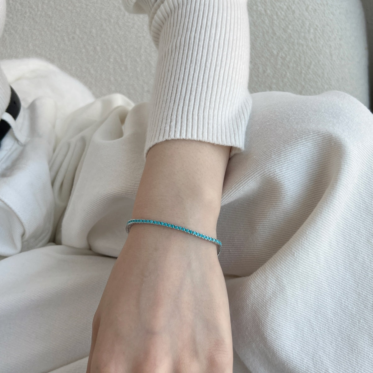 [Olivia JW]Dazzling Exquisite Round Cut Daily Bracelet