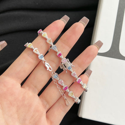 [Olivia JW]Radiant Water Drop Shape Daily Bracelet