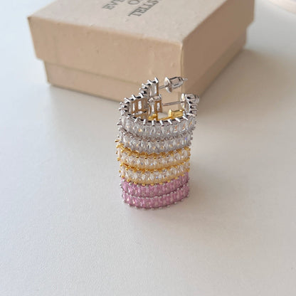 [Olivia JW]Radiant Heart Cutout Earrings