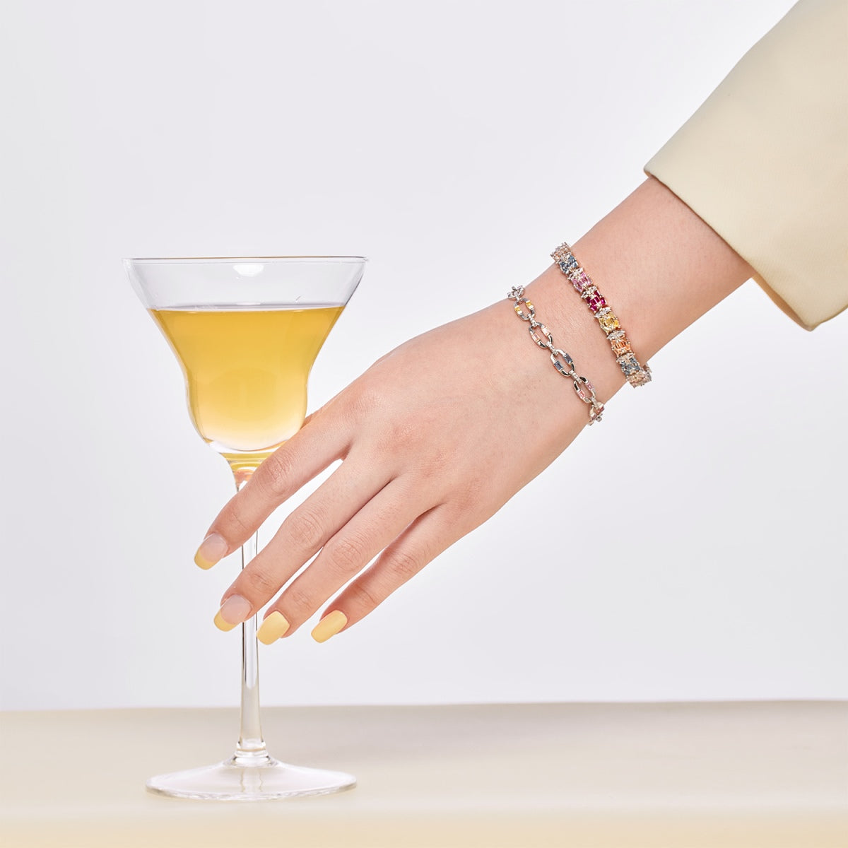 [Olivia JW]Dazzling Colorful Daily Bracelet