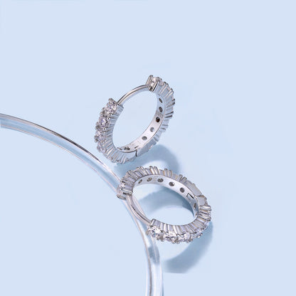[Olivia JW]Radiant Colorful Round Cut Earrings
