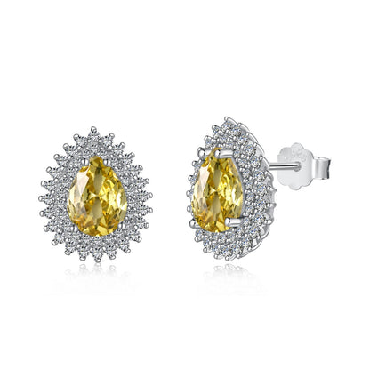 [Olivia JW]Delicate Gorgeous Pear Cut Daily Earrings