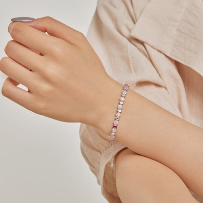 [Olivia JW]Radiant Colorful Round Shape Daily Bracelet