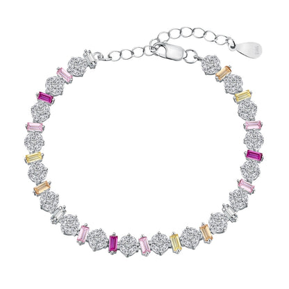 [Olivia JW]Radiant Colorful Round Shape Daily Bracelet