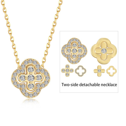 [Olivia JW]Four-Leaf Clover Various DIY Wearable Necklaces