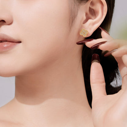 [Olivia JW]Four Leaf Clover Fashion Earrings