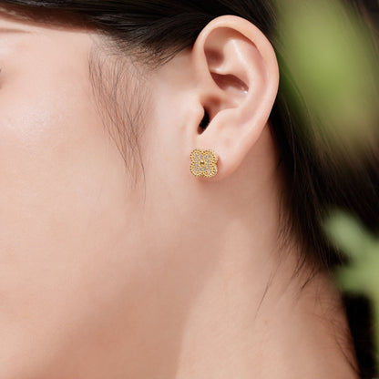 [Olivia JW]Four Leaf Clover Fashion Earrings