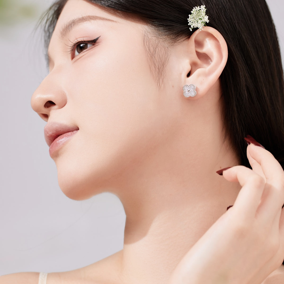 [Olivia JW]Four Leaf Clover Fashion Earrings