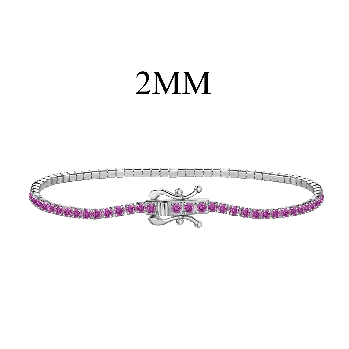 [Olivia JW]Radiant Colorful Round Cut Party Bracelet