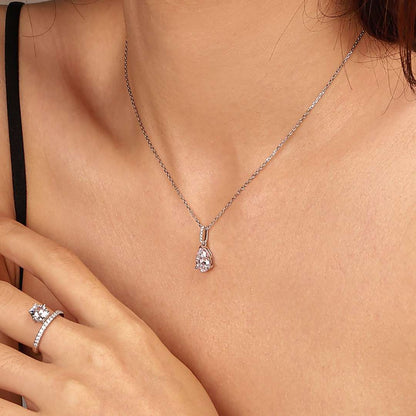 [Olivia JW]Delicate Water Drop Shape Fashion Necklace