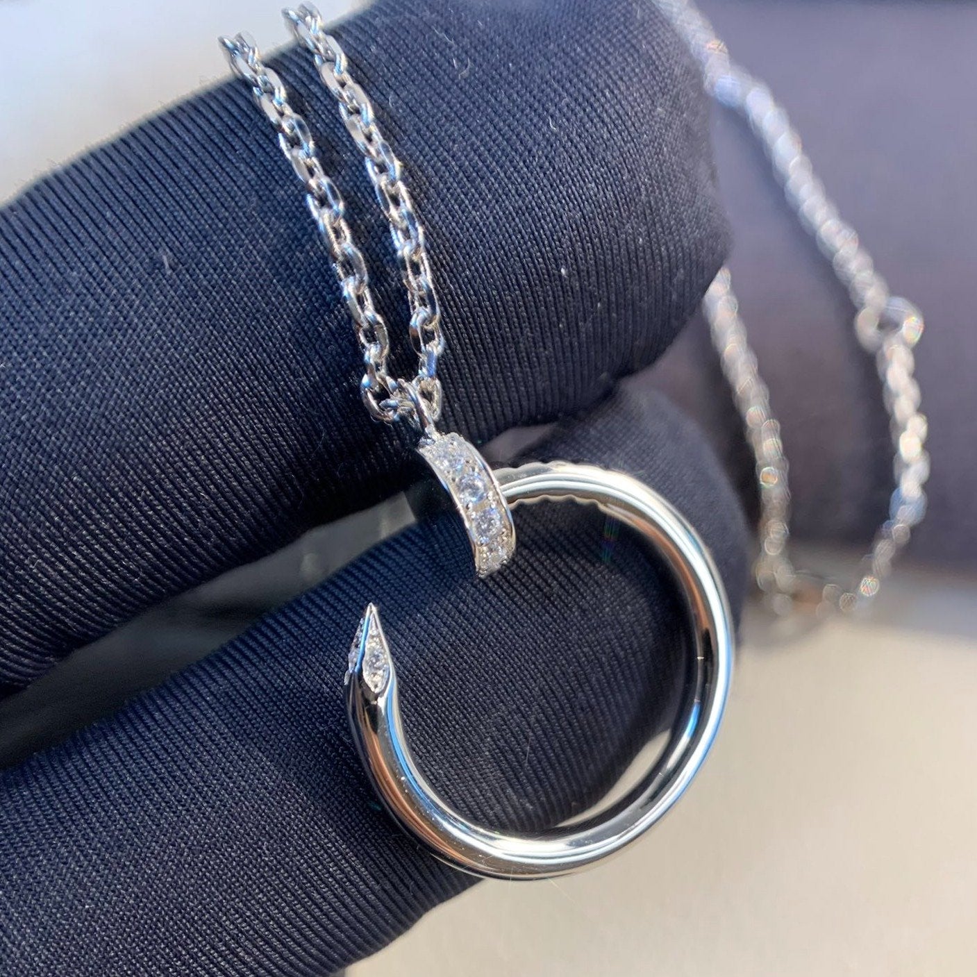 [Olivia JW]JUSTE NECKLACE SILVER