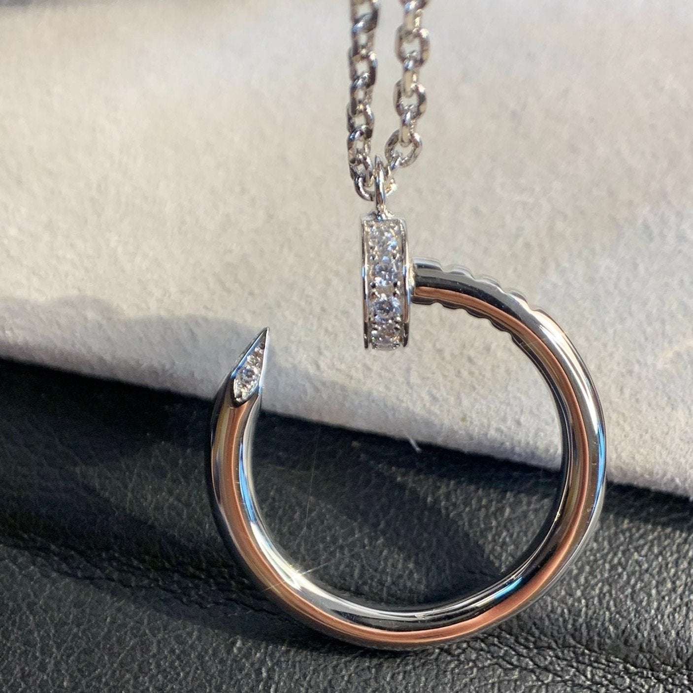 [Olivia JW]JUSTE NECKLACE SILVER