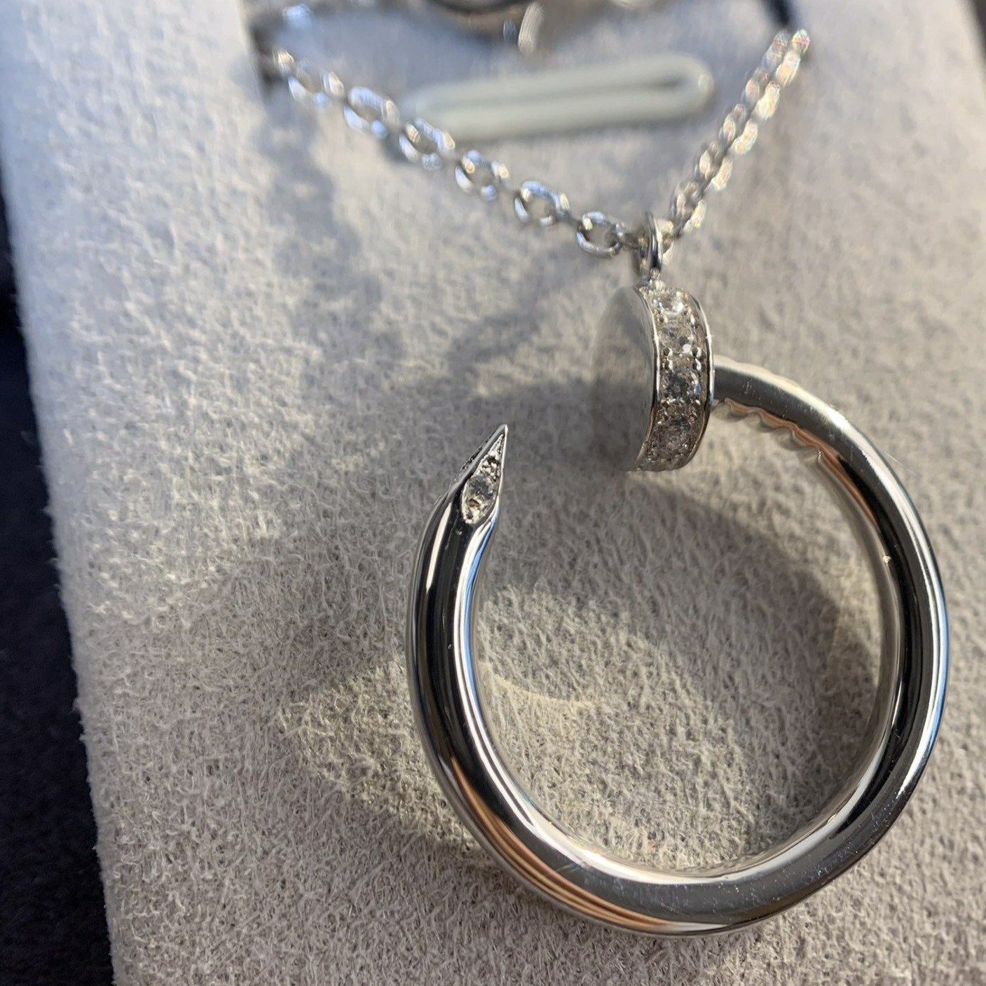 [Olivia JW]JUSTE NECKLACE SILVER