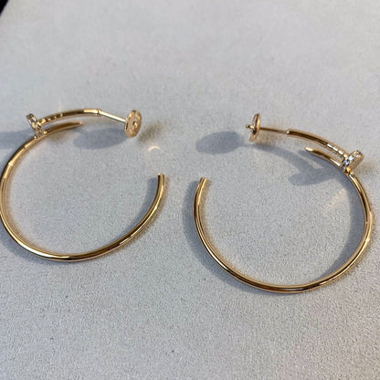 [Olivia JW]JUSTE EARRINGS GOLD DIAMONDS 1.8MM