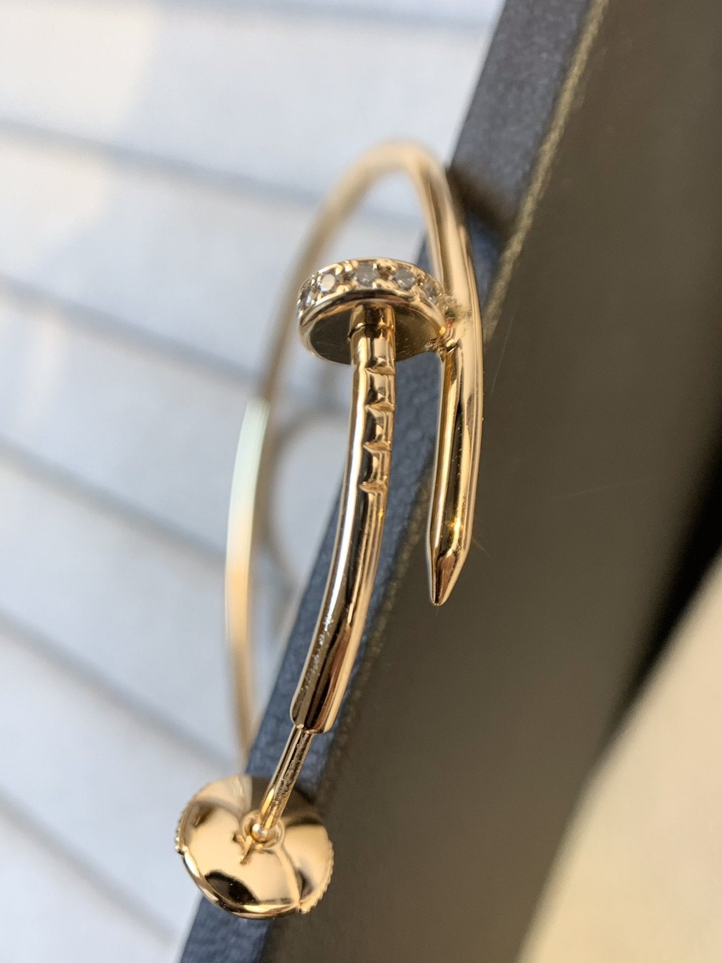 [Olivia JW]JUSTE EARRINGS GOLD DIAMONDS 1.8MM