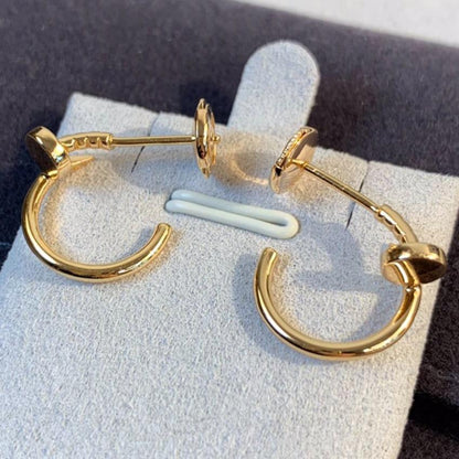 [Olivia JW]JUSTE EARRINGS PINK GOLD