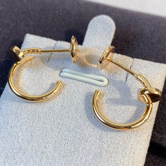 [Olivia JW]JUSTE EARRINGS PINK GOLD
