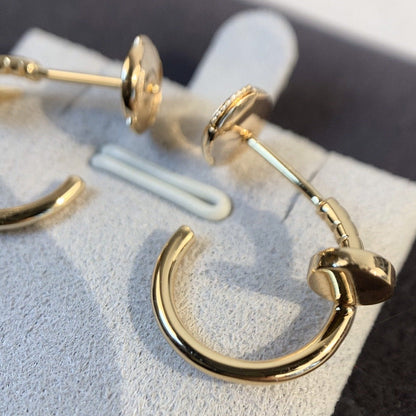 [Olivia JW]JUSTE EARRINGS PINK GOLD