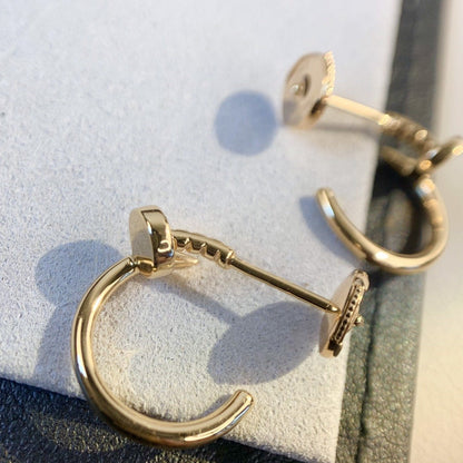 [Olivia JW]JUSTE EARRINGS PINK GOLD