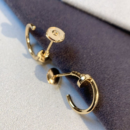 [Olivia JW]JUSTE EARRINGS PINK GOLD