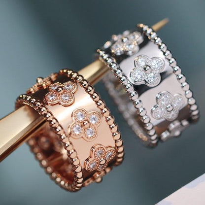 [Olivia JW]CLOVER KALEIDOSCOPE RING 10MM