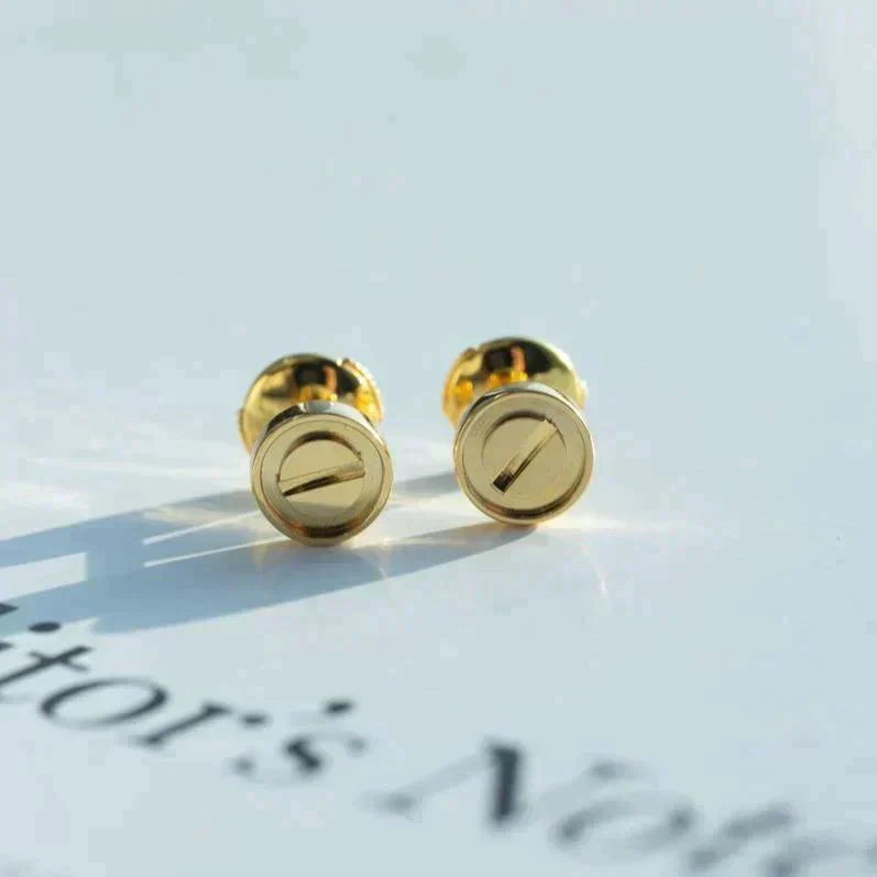 [Olivia JW]LOVE EARRINGS GOLD 10MM