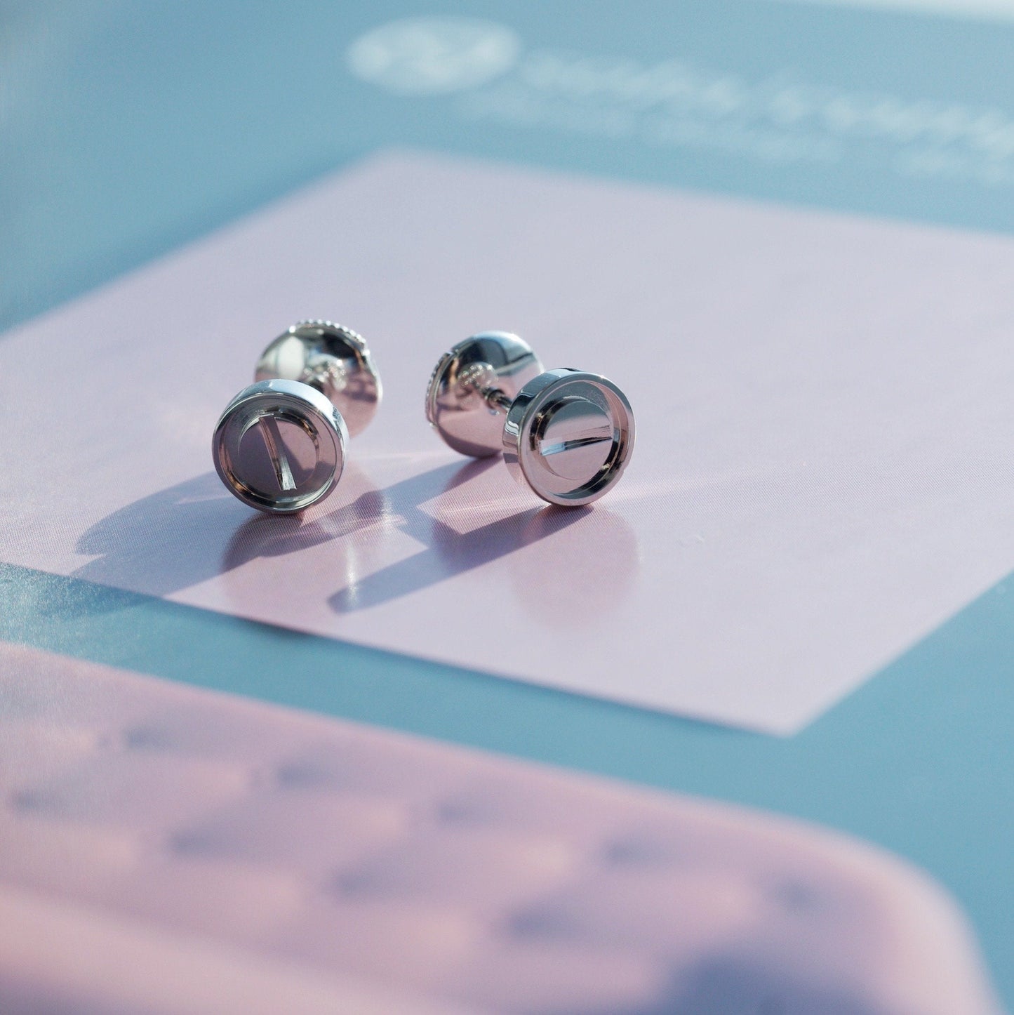 [Olivia JW]LOVE EARRINGS SILVER 10MM
