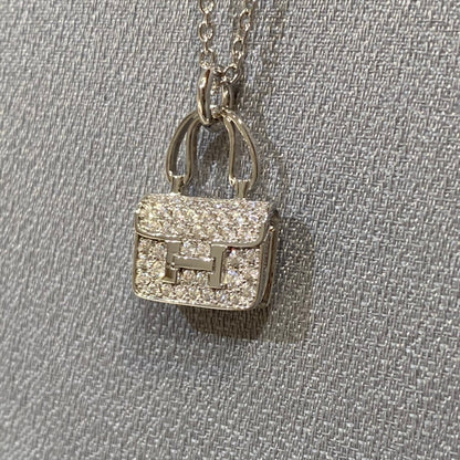 [Olivia JW]CONSTANCE PEDANT DIAMOND NECKLACE