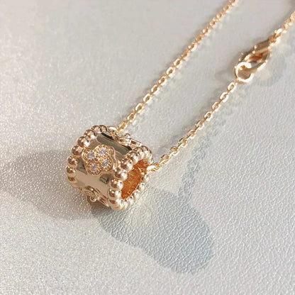 [Olivia JW]PERLEE PEDANT NECKLACE GOLD / ROSE GOLD